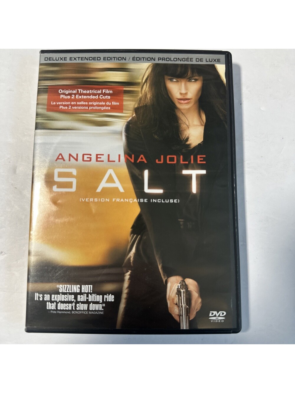 DVD Angelina Jolie SALT Deluxe Extended Edition Liev Schreiber Andrew Braugher